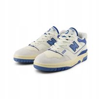 NEW BALANCE 550 BUTY SPORTOWE MĘSKIE BIAŁE ZE SKÓRY Z LOGO 40 U_A