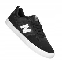 New Balance Czarne Sportowe Buty z Skóry Naturalnej i Sznurowaniem 40 Tla