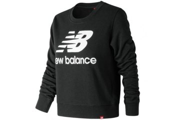 New Balance ESSENTIALS CREW BK, bluza damska WT91585BK S - New Balance