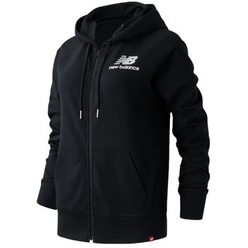 New Balance Hoodie  WJ03530BK, Kobieta, Bluza sportowa, Czarna - New Balance