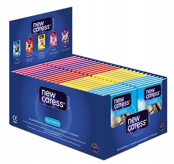 New Caress, Prezerwatywy mix MultiGross, 48 opak. - New Caress