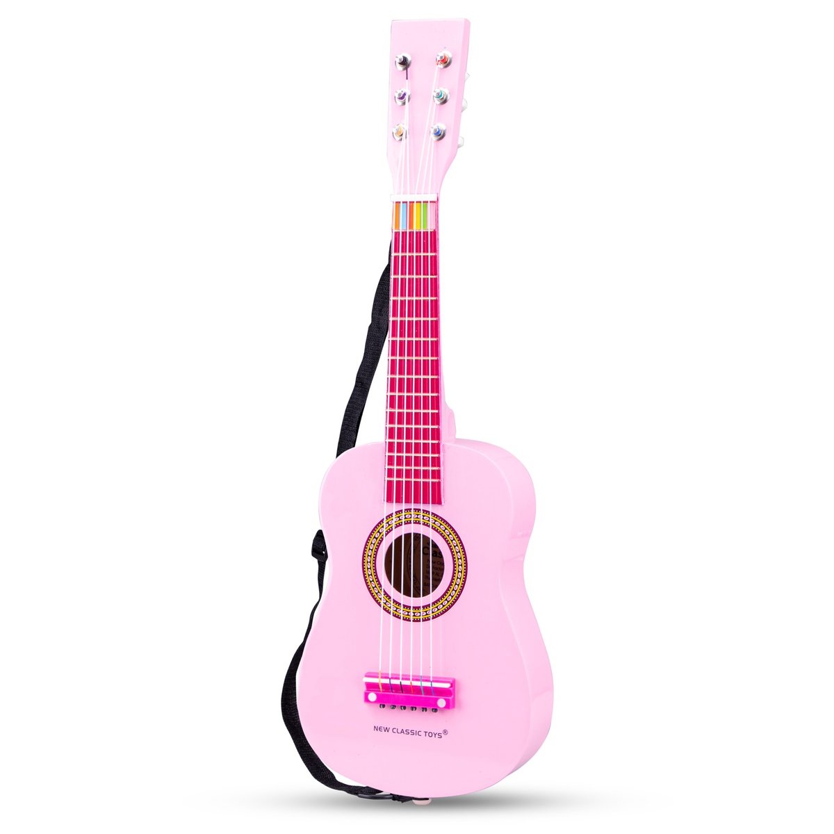 Zdjęcia - Zabawka muzyczna New Classic Toys Gitara różowa 