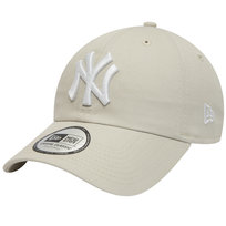 New Era 9TWENTY League Essentials New York Yankees Cap 60348843, Kobieta, Czapka z daszkiem, Beżowy New Era