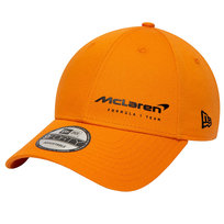 New Era McLaren F1 Team Essentials Cap 60357157, Mężczyzna, Czapka z daszkiem, Pomarańczowy New Era