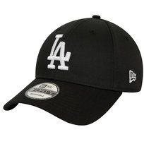 New Era MLB 9FORTY Los Angeles Dodgers World Series Patch Cap 60422518, Mężczyzna, Czapka z daszkiem, Czarny New Era