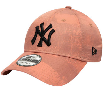 New Era MLB 9FORTY New York Yankees Print Cap 60298661, Kobieta/Mężczyzna, Czapka z daszkiem, Różowy - New Era