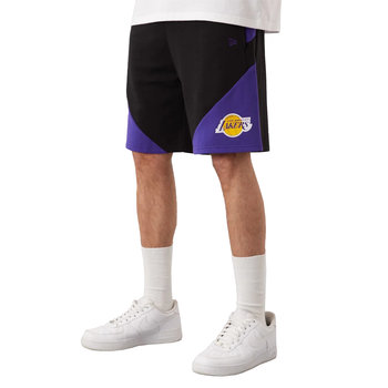 New Era NBA Team Los Angeles Lakers Short 60284721, Mężczyzna, Spodenki, Czarny - New Era