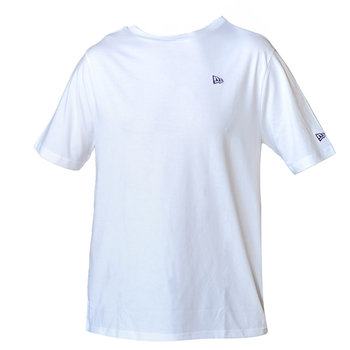 New Era NE Essentials Tee 60416745, Mężczyzna, T-shirt kompresyjny, Biały - New Era
