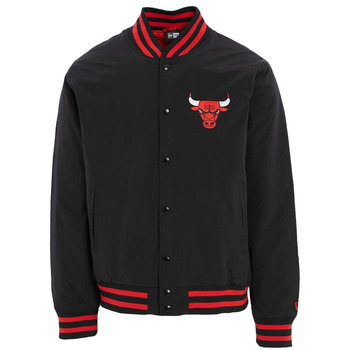 New Era Team Logo Bomber Chicago Bulls Jacket 60284773, Mężczyzna, Kurtka, Czarny - New Era