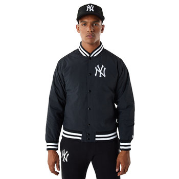 New Era Team Logo Bomber New York Yankees Jacket 60284785, Mężczyzna, Kurtka, Czarny - New Era