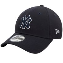New Era World Series 9FORTY New York Yankees Cap 60580835, Mężczyzna, Czapka z daszkiem, Czarny New Era