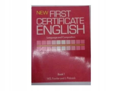 New first certificate english book 1 - W. Warde Fowler | Książka w Empik