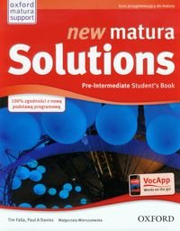 New Matura Solutions. Pre-Intermediate. Student's book - Falla Tim, Davies Paul A.