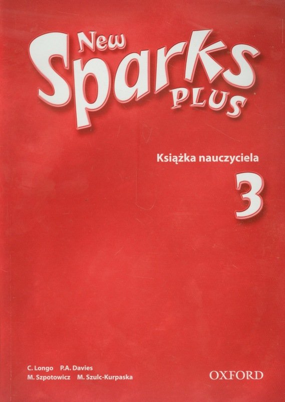 New Sparks 3 Podręcznik Chomikuj New Sparks Plus 3. Książka nauczyciela - Opracowanie zbiorowe | Książka