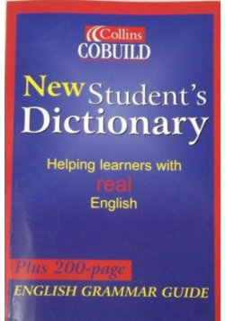 New Student s Dictionary Collins - Opracowanie zbiorowe | Książka w Empik