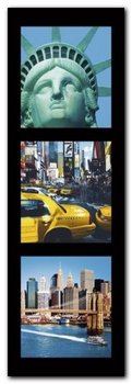 New York City II plakat obraz 33x95cm - Wizard+Genius