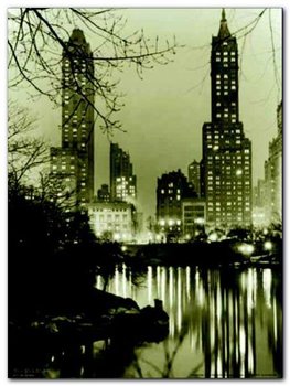 New York Nights plakat obraz 60x80cm - Wizard+Genius