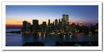New York Skyline plakat obraz 100x50cm - Wizard+Genius