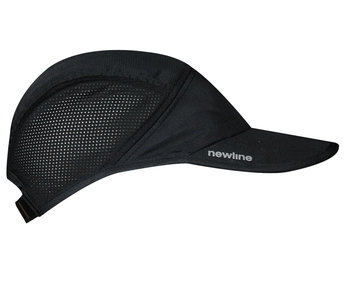 NEWLINE 90934-060 - sportowa czapka z daszkiem RUNNING CAP - kolor: Czarny - Newline