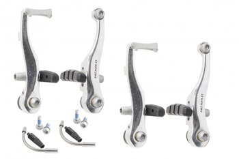 Nexelo, Hamulce V-brake aluminiowe, srebrne - Nexelo