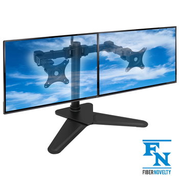 NF22 - Solidny biurkowy stojak do dwóch monitorów 2x LCD, LED 10"-30" Regulacja 3D - Ergosolid