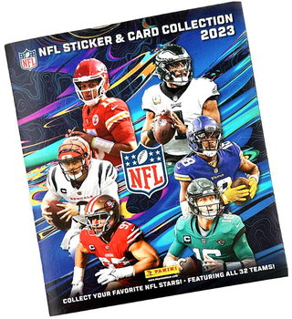 NFL Sticker & Card Collection 2023 Album na naklejki