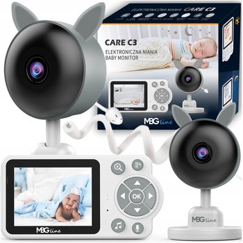 Niania Elektroniczna Kamera Na Żywo Tryb Nocny VOX LCD ZOOM Bezprzewodowa - MBG LINE