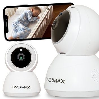 NIANIA ELEKTRONICZNA KAMERA WiFi OBROTOWA FullHD MIKOROFON GŁOŚNIK 3Mpx - Overmax