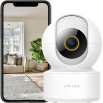 NIANIA ELEKTRYCZNA ELEKTRONICZNA WIFI KAMERA OBROTOWA APLIKACJA PODGLAD