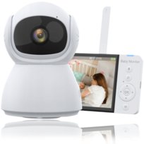 NIANIA ELEKTRYCZNA ELEKTRONICZNA Z KAMERA OBROTOWA I MONITOR DO OBSERWACJI