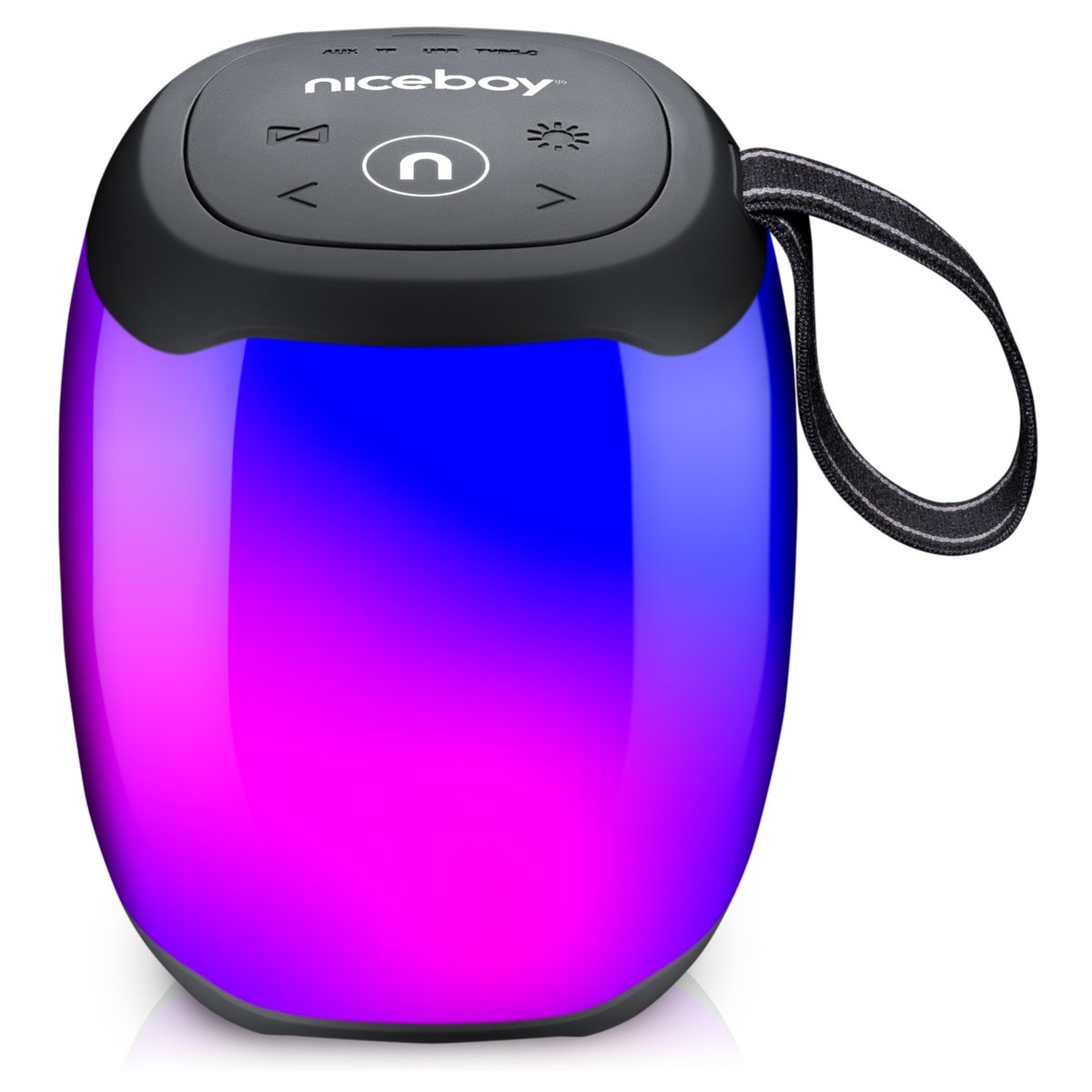 NICEBOY RAZE Neon - Bezprzewodowy Głośnik 15W Efekty LED i 12 Godzin ...