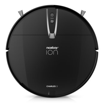 Niceboy Robot Sprzątający ION Charles i3 Czarny - Niceboy