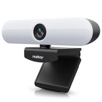 Niceboy STREAM PRO 2 LED Kamera internetowa Full HD f/1.8 Kąt widzenia 90° USB- C Mikrofon Plug & Play Niceboy