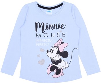 Niebieska bluzka z długim rękawem Myszka Minnie DISNEY 104 cm - sarcia.eu