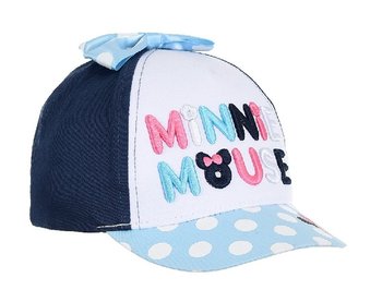 Niebieska czapka z daszkiem niemowlęca Myszka Minnie Disney Baby - Disney