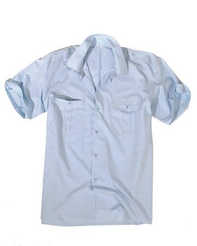 Niebieska koszula z krótkim rękawem - Mil-Tec