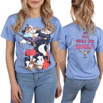 Niebieska koszulka, t-shirt z krótkim rękawem Aladyn DISNEY L - Disney