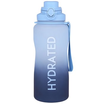 Niebieska, plastikowa butelka/bidon z ustnikiem 2,3 l 2.3 l - sarcia.eu