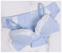 Niebieski komplet bielizny 70B 34-36 sarcia.eu