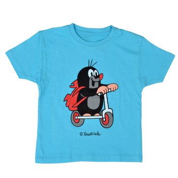 Niebieski t-shirt z Krecikiem koszulka oryginalna dla dzieci 2+ - MUBrno