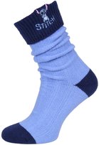 Niebieskie, mięciutkie skarpetki antypoślizgowe Lilo i Stich 37-42EU