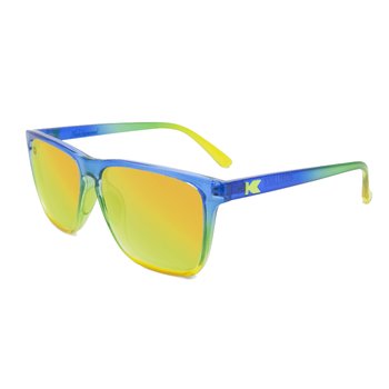 Niebieskie okulary przeciwsłoneczne Fast Lanes Sport Cool Runnings - Knockaround