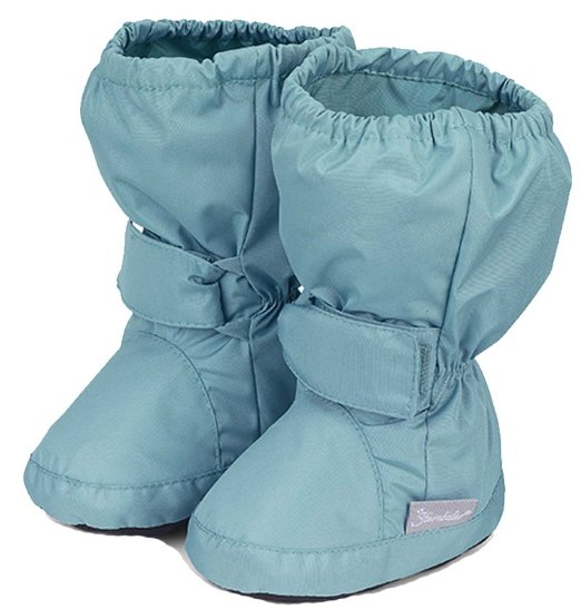 Sterntaler Pantofole Bimbi Pantofole, Bimbo 0-24, Grigio (Rauchgrau 566), 18 EU (2 Bimbo UK) : Sterntaler