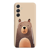 Niedźwiadek - Galaxy A15 4G Etui matowe karmel [TIF 11E]