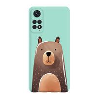 Niedźwiadek - Redmi Note 11 Pro 5G Etui Matowe Mięta [Tif 11E]