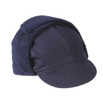 Niemiecka czapka zimowa wojskowa - niebieska używana 58 - Inna marka