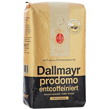 Niemiecka kawa ziarnista DALLMAYR, bezkofeinowa Prodomo Entcoffeiniert, 500 g - Dallmayr