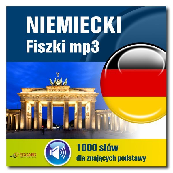 Niemiecki. Fiszki mp3. 1000 słówek dla znających podstawy - audiobook