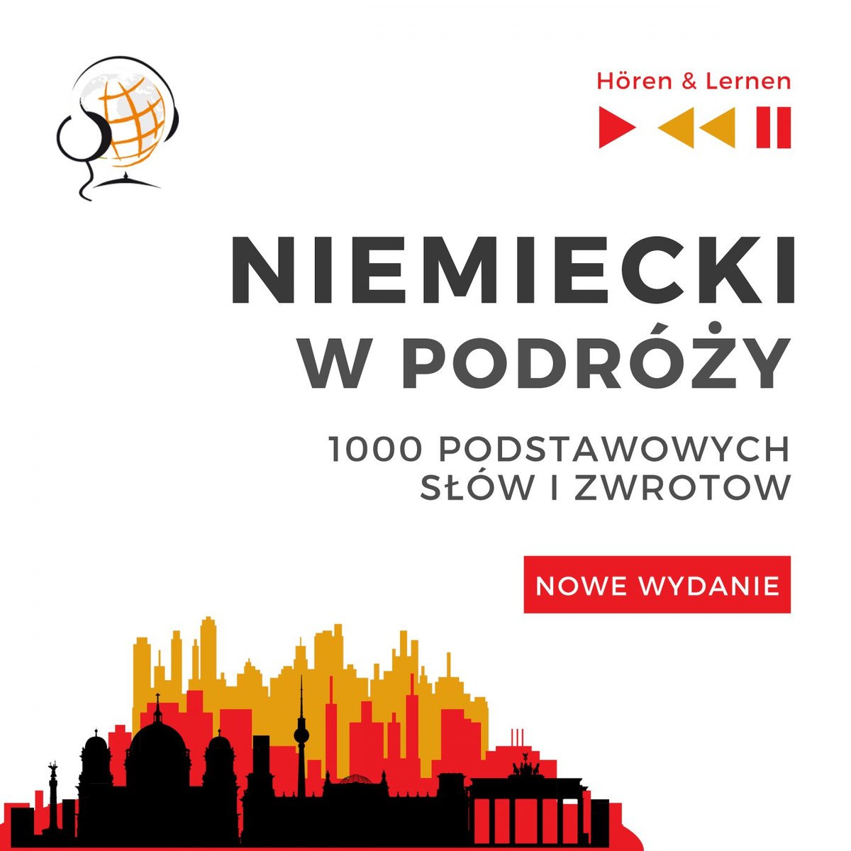 Niemiecki w podróży 1000 podstawowych słów i zwrotów - audiobook