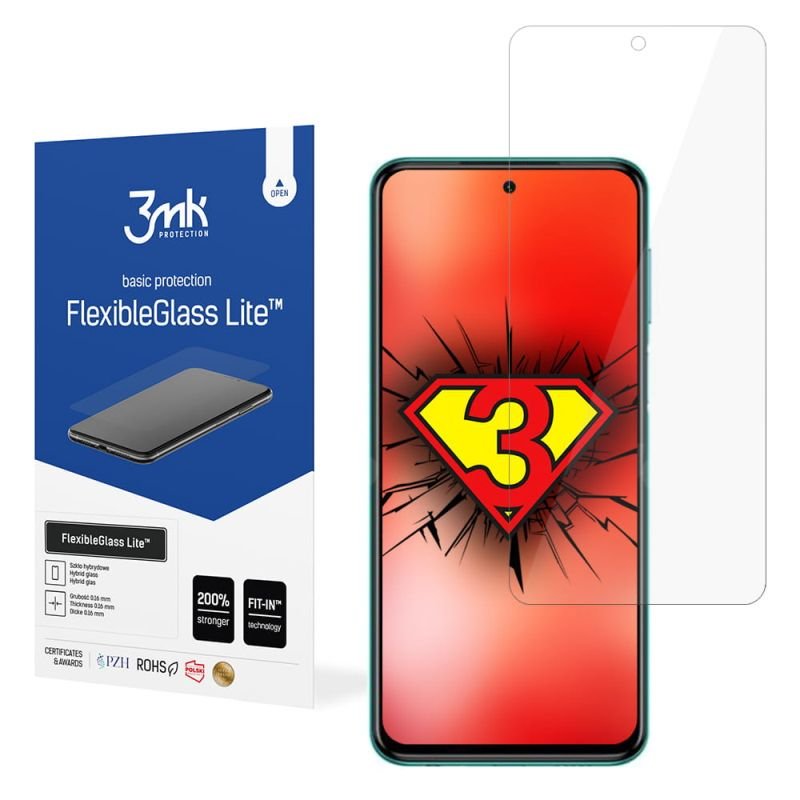 Szkło do Redmi Note 9 Pro - 3mk FlexibleGlass Lite
